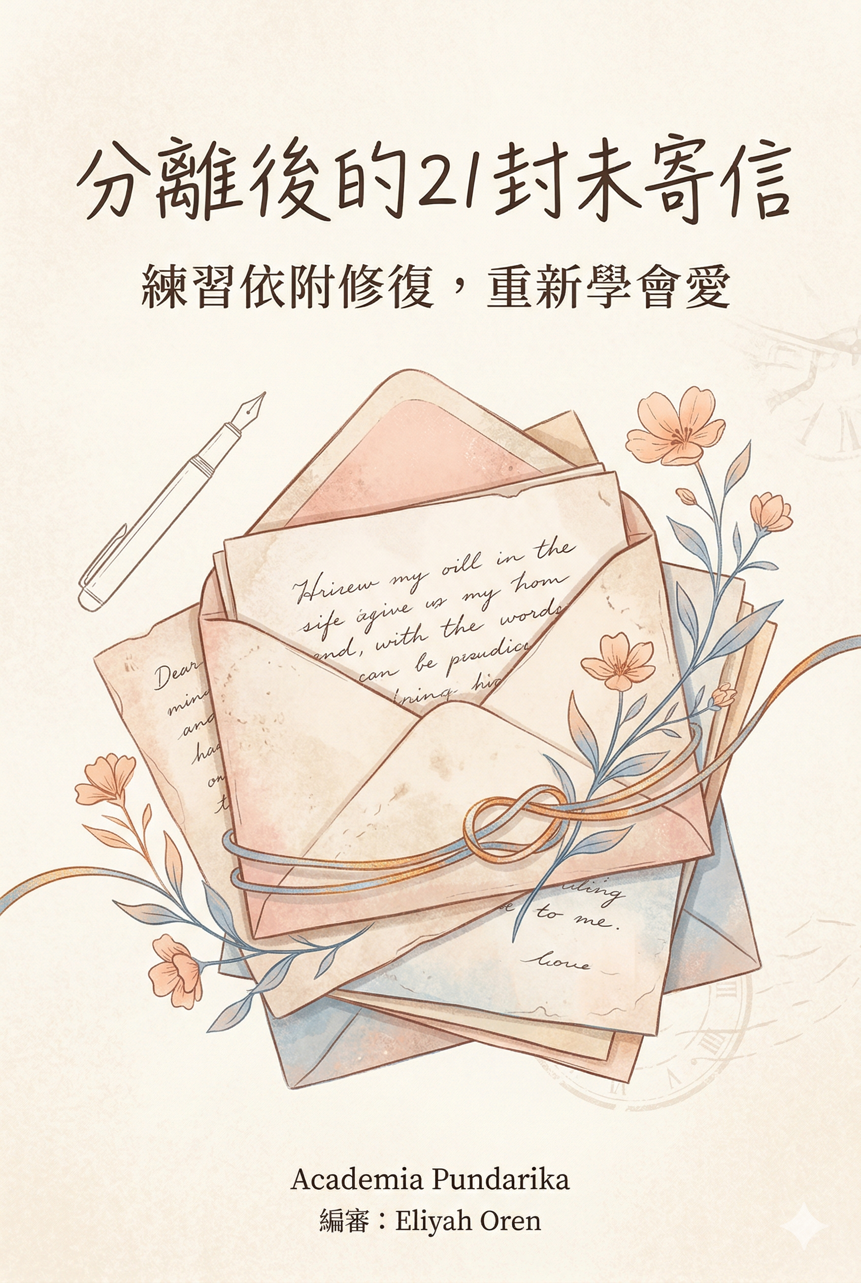 《分離後的21封未寄信：練習依附修復，重新學會愛》 cover
