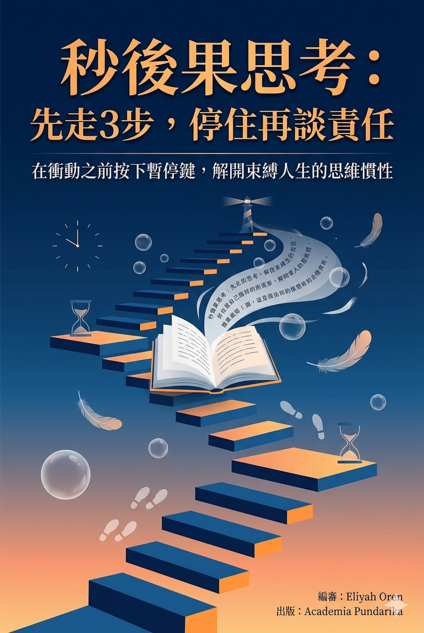 《秒後果思考：先走3步，停住再談責任---一本讓你從「無限延後」到「果斷行動」的工具書》 cover