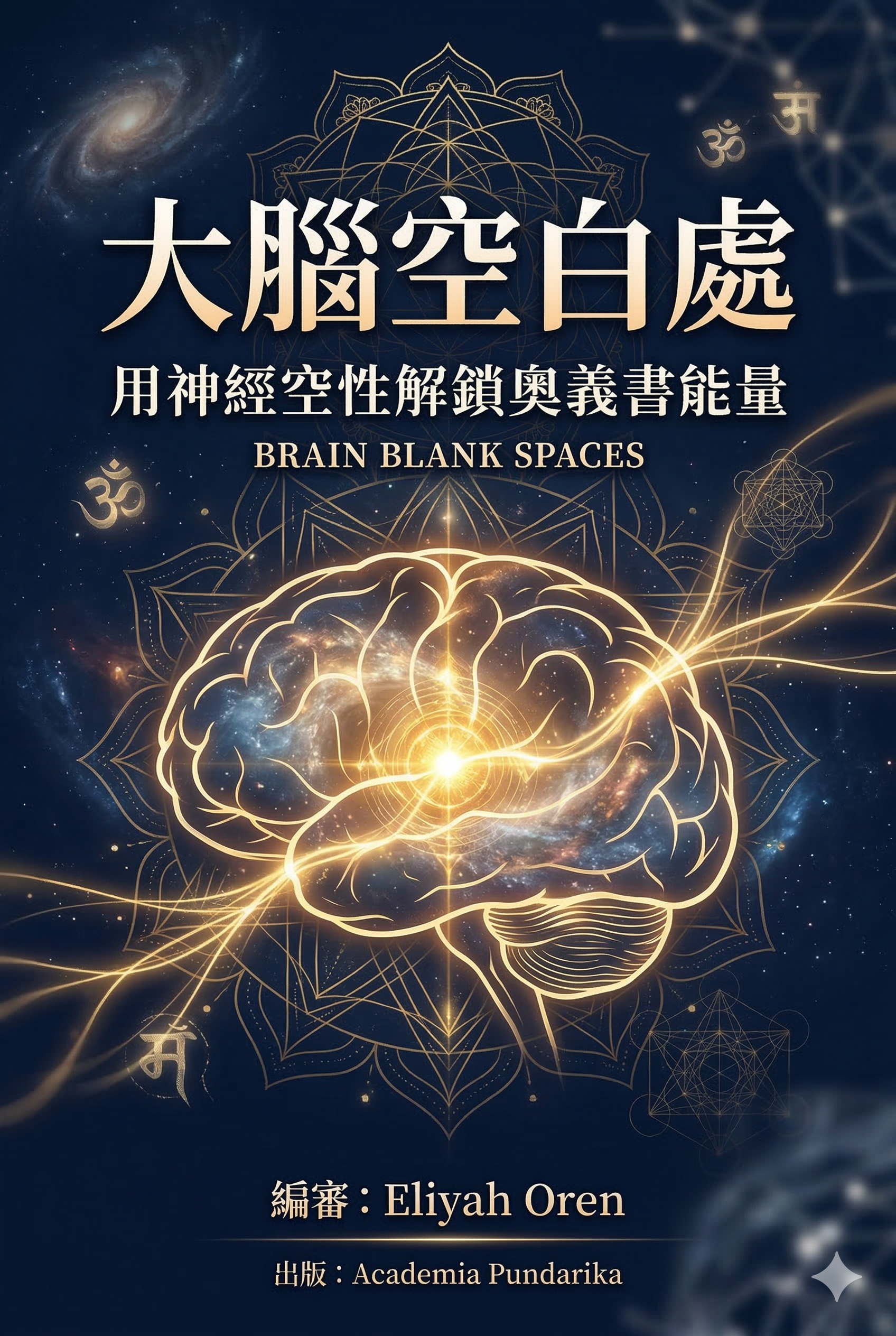 《大腦空白處：用神經空性解鎖奧義書能量--當86億神經元同步放緩，你的「空」不再是玄學，而是神經迴路的集體剎車——一本用fMRI、筋膜科學與量子糾纏，重新定義「開悟」的跨界奇書。》 cover