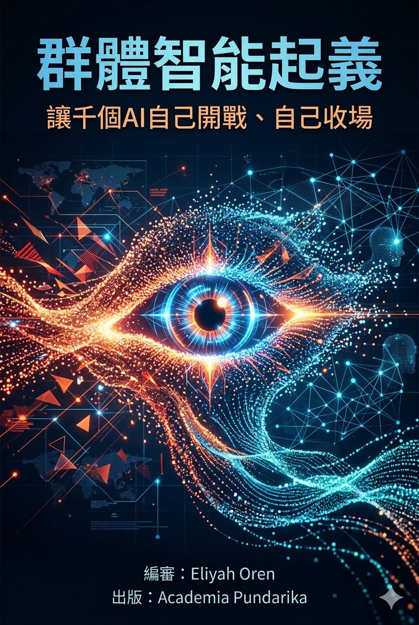 《群體智能起義：讓千個AI自己開戰、自己收場》 cover
