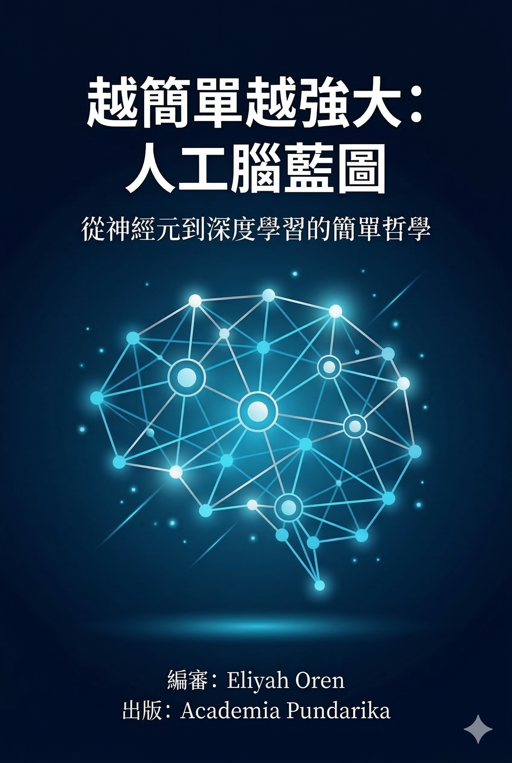 《越簡單越強大：人工腦藍圖｜從記憶到推理，從抑制到共振，當 AI 學會「像人一樣」思考》 cover