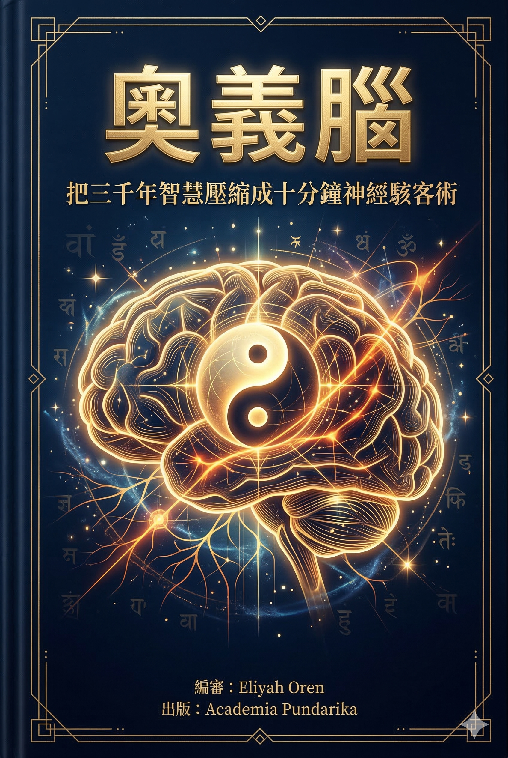 《奧義腦：把三千年智慧壓縮成十分鐘神經駭客術——全球首套「責任鏈 × 風險節點」雙軸系統，在高壓時代為你建構永不失衡的生命穩固框架》 cover