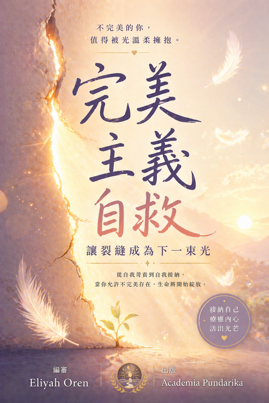 《完美主義自救：讓裂縫成為下一束光》 cover