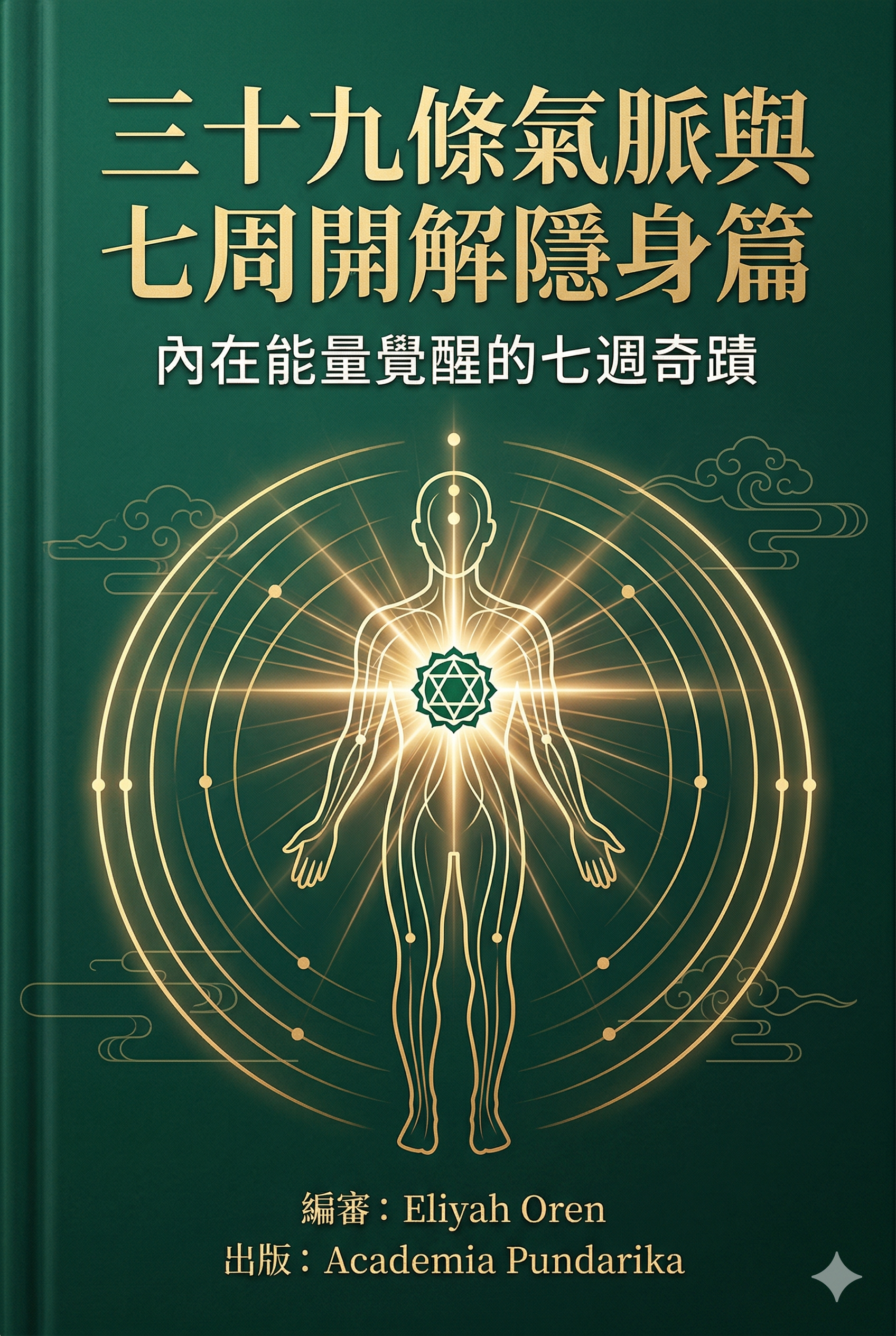 《三十九條氣脈與七周開解隱身篇：從生理數據到觀想實證，一本讓你「守住底線，再談進階」的氣脈實修指南》 cover