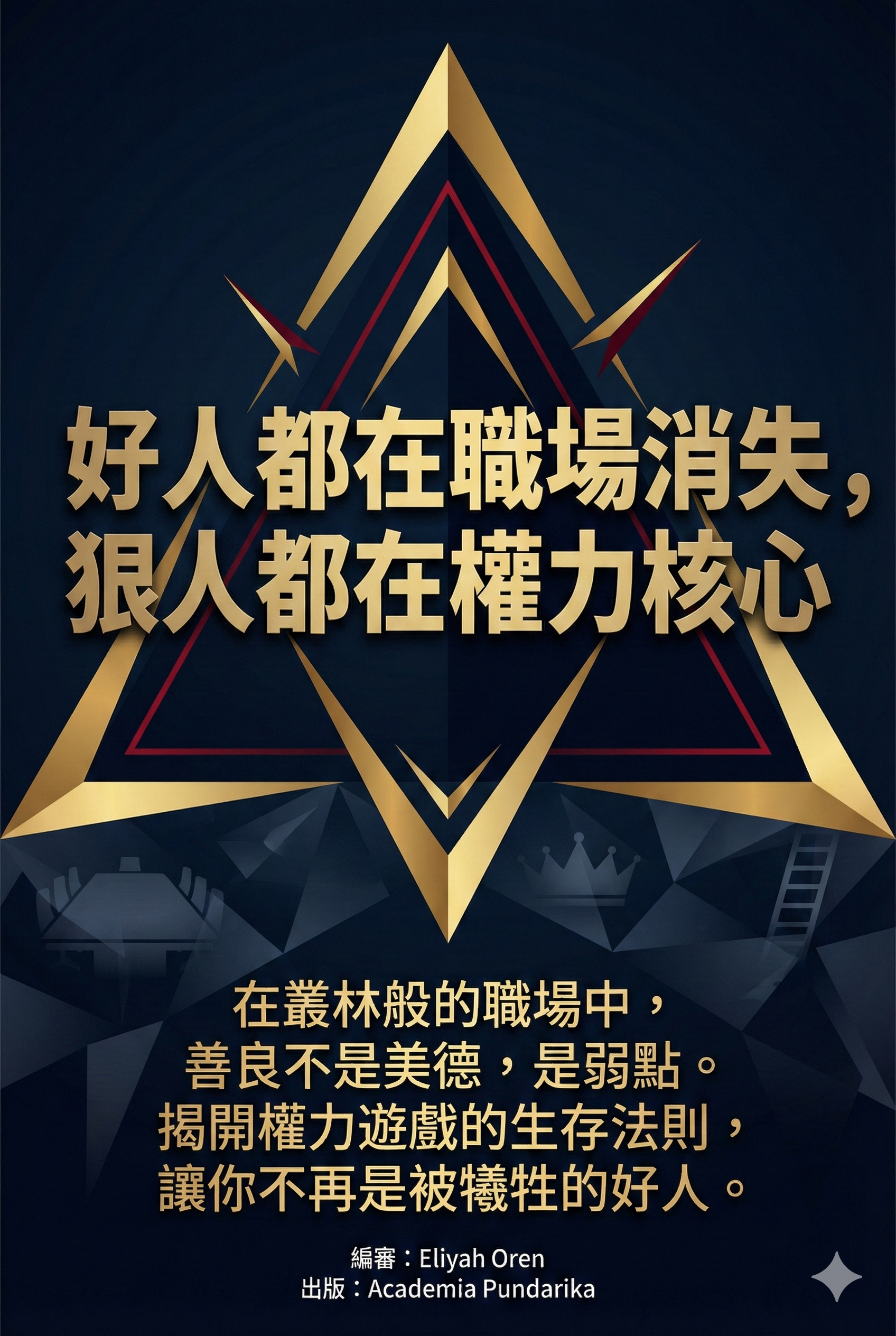 《好人都在職場消失，狠人都在權力核心：揭露辦公室叢林生存法則，讓你從「被低估的好人」晉身「不可取代的狠人」》 cover