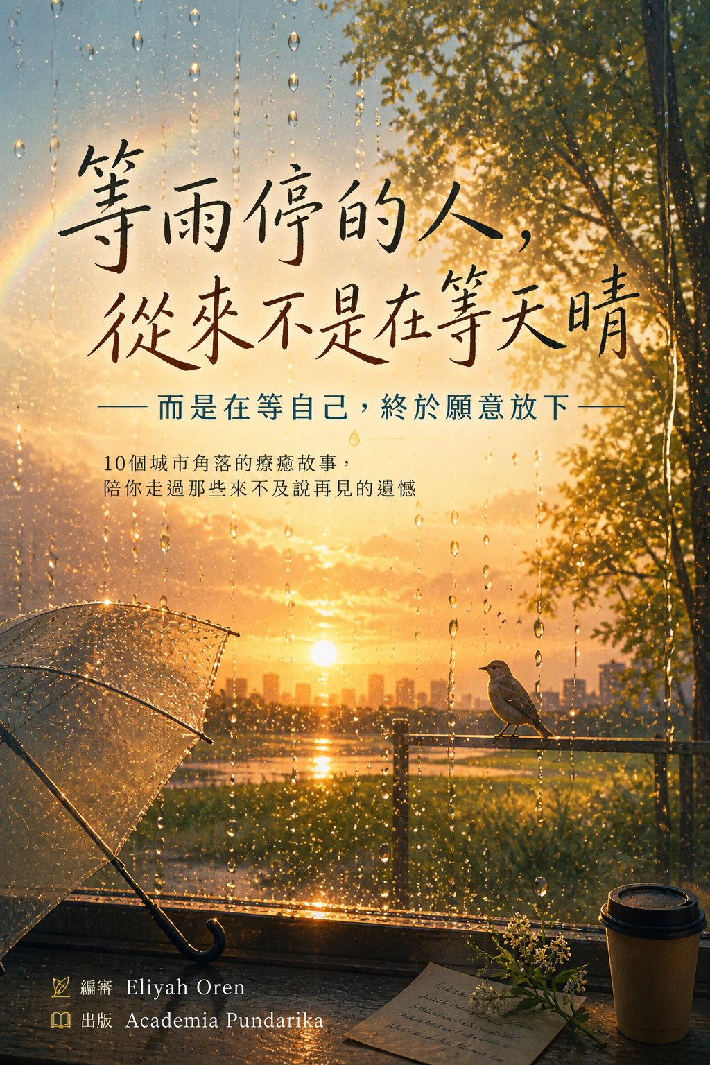《等雨停的人，從來不是在等天晴：而是在等自己，終於願意放下》 cover