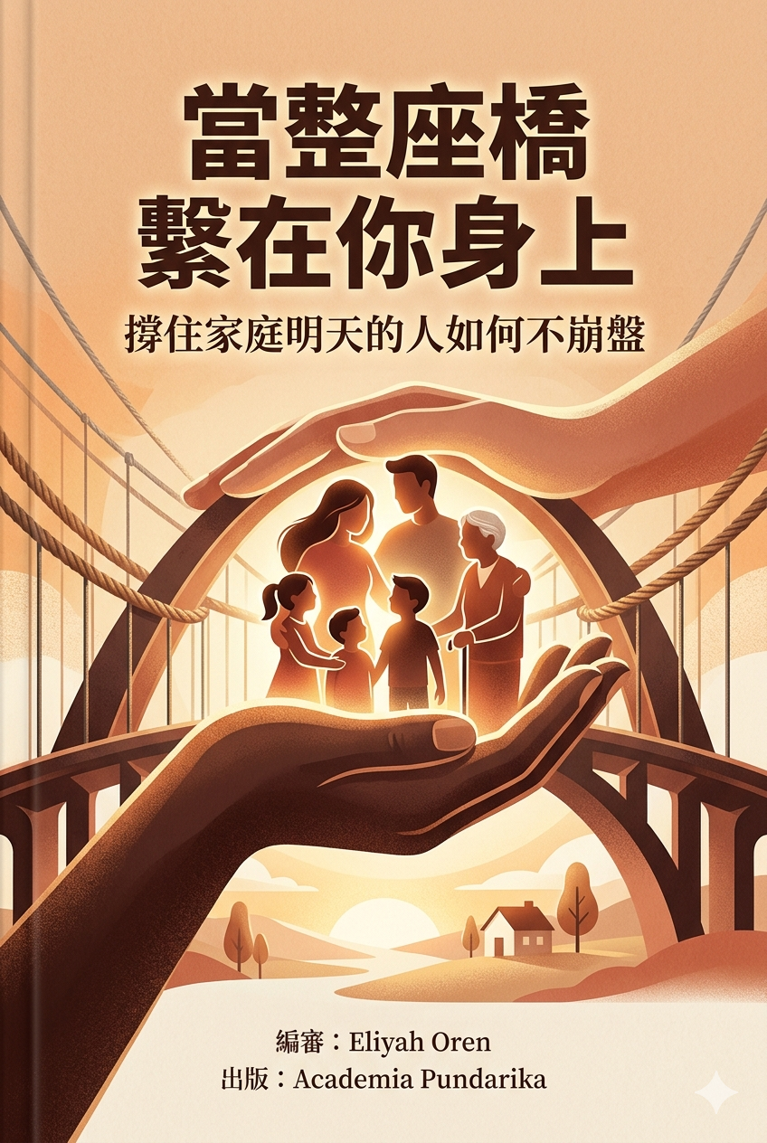 《當整座橋繫在你身上：撐住家庭明天的人如何不崩盤——從高功能疲勞到系統性穩健，寫給撐起一個家的你》 cover