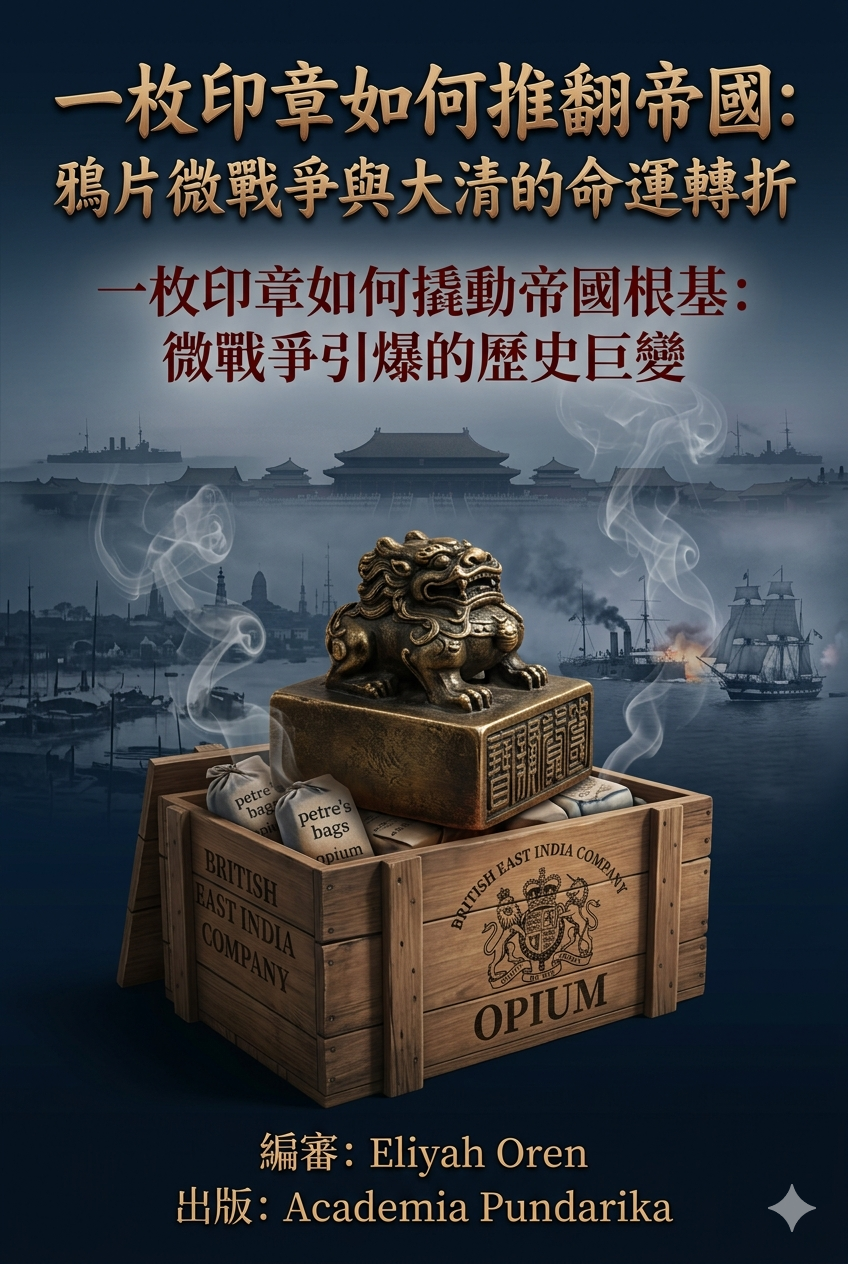 《一枚印章如何推翻帝國：鴉片微戰爭與大清的命運轉折一枚橢圓形私章，如何撬動千年帝國的根基？從廣州商館到南京條約，一部以小見大的近代東亞史》 cover