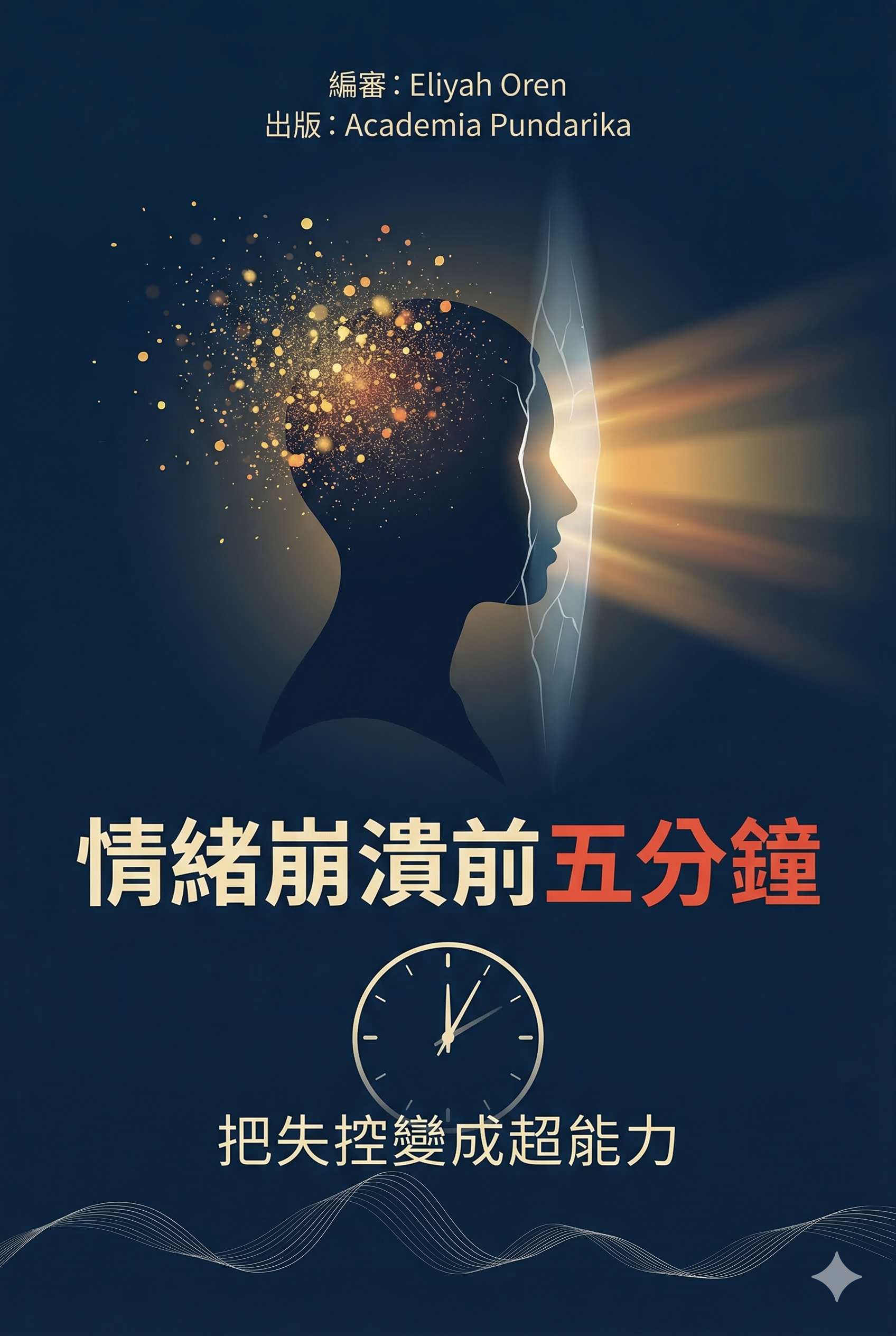 《情緒崩潰前五分鐘：把失控變成超能力（附贈：情緒儀表板海報＋臨界訊號速查卡）》 cover