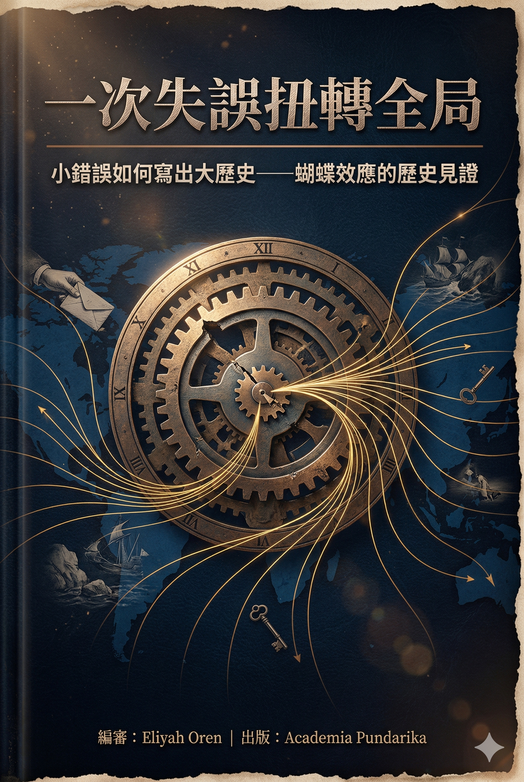 《一次失誤扭轉全局——從哥倫布算錯距離到盤尼西林的意外發現，一本揭開「錯誤如何改變世界」的歷史思維書》 cover