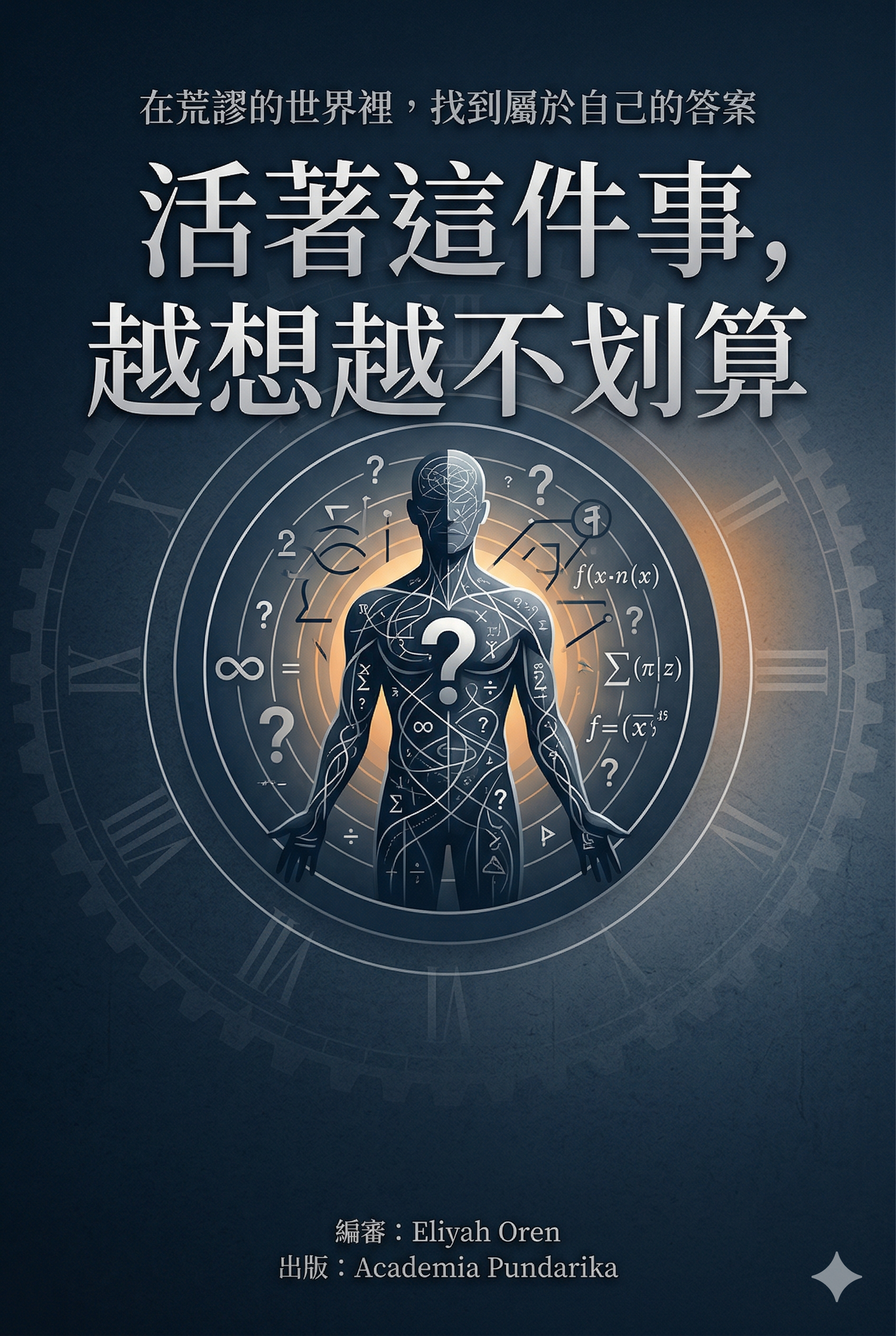 《活著這件事，越想越不划算——一本用財務邏輯破解人生迷思的哲學沉思錄》 cover