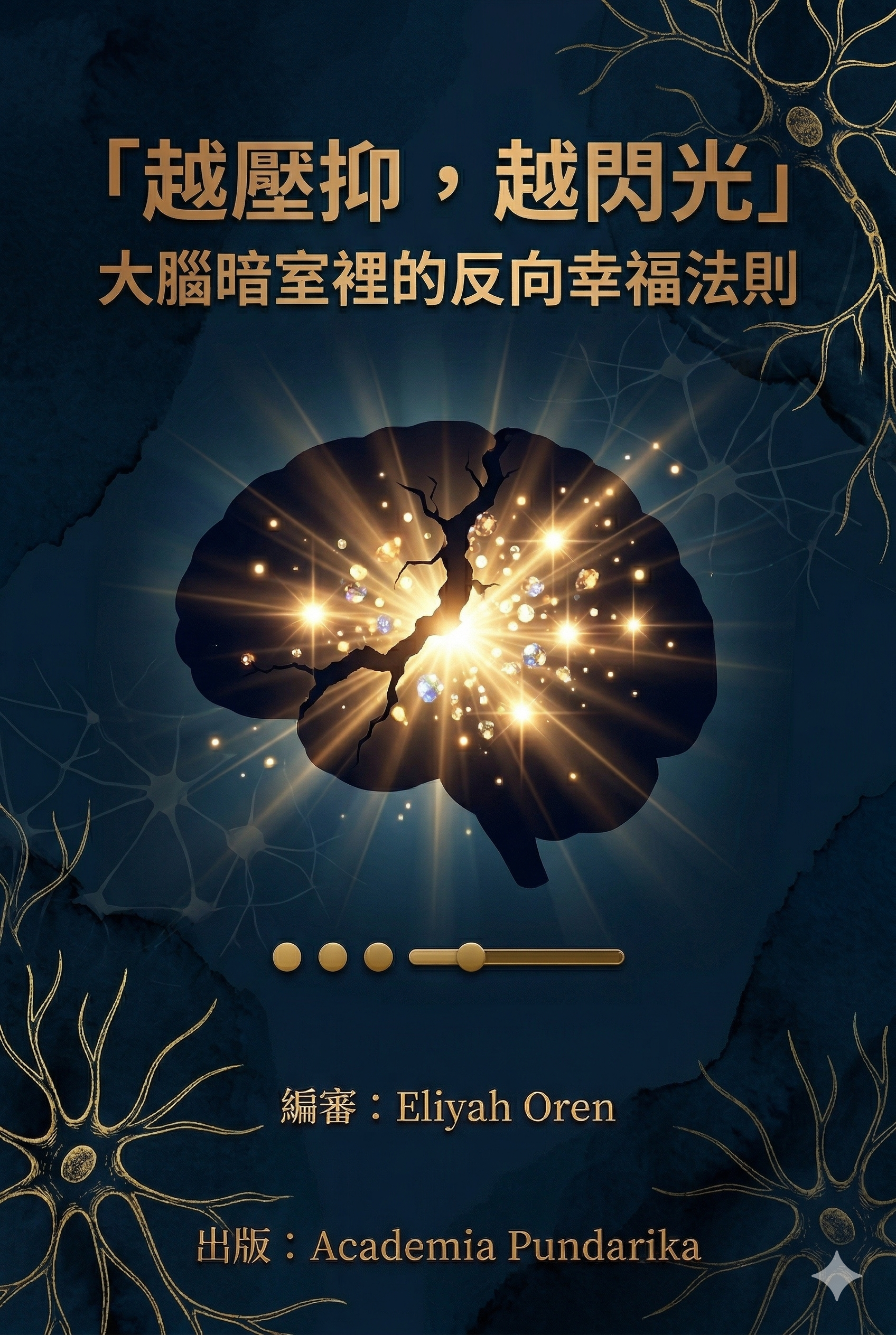 《越壓抑，越閃光：大腦暗室裡的反向幸福法則》 cover