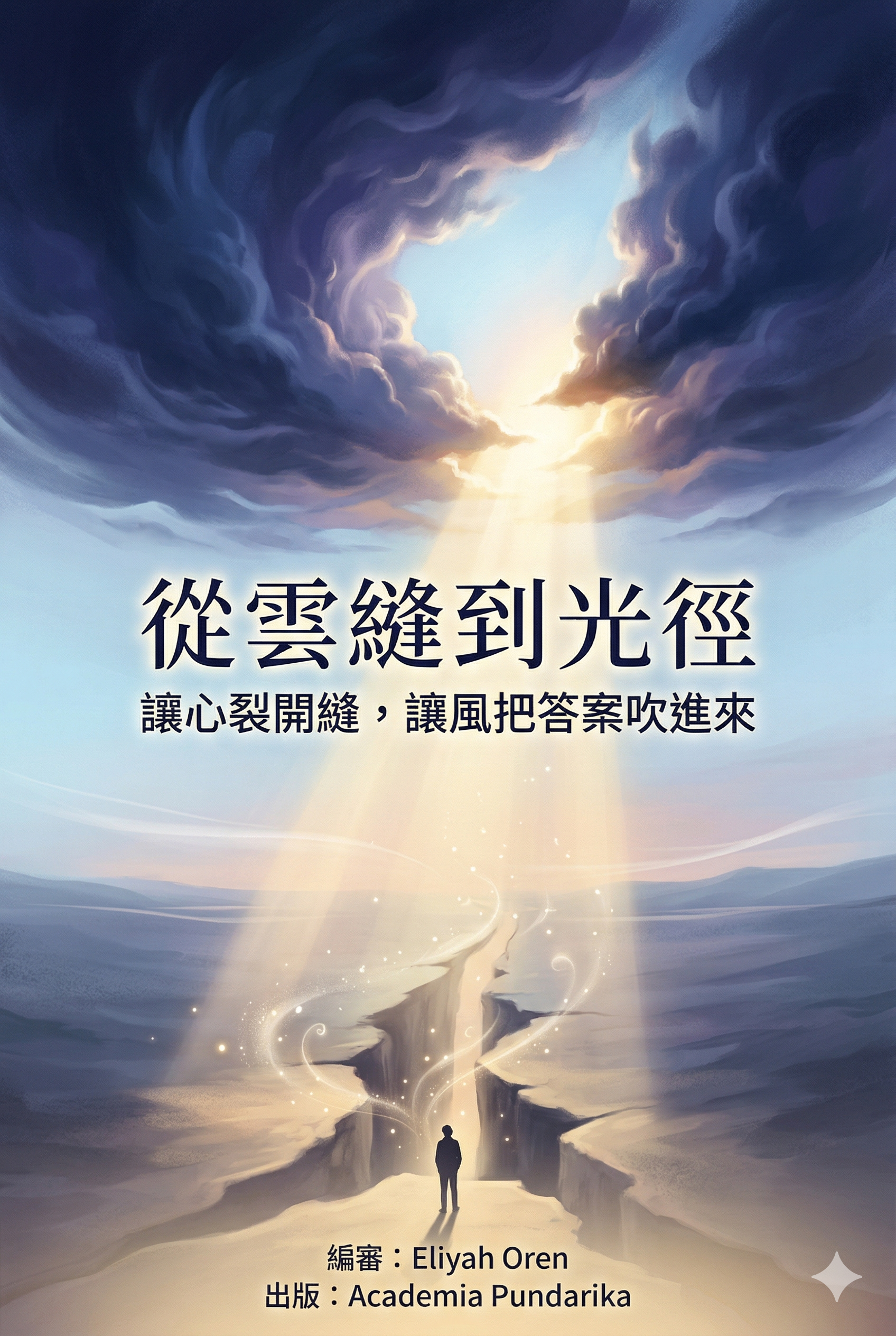 《從雲縫到光徑：讓心裂開縫，讓風把答案吹進來》 cover