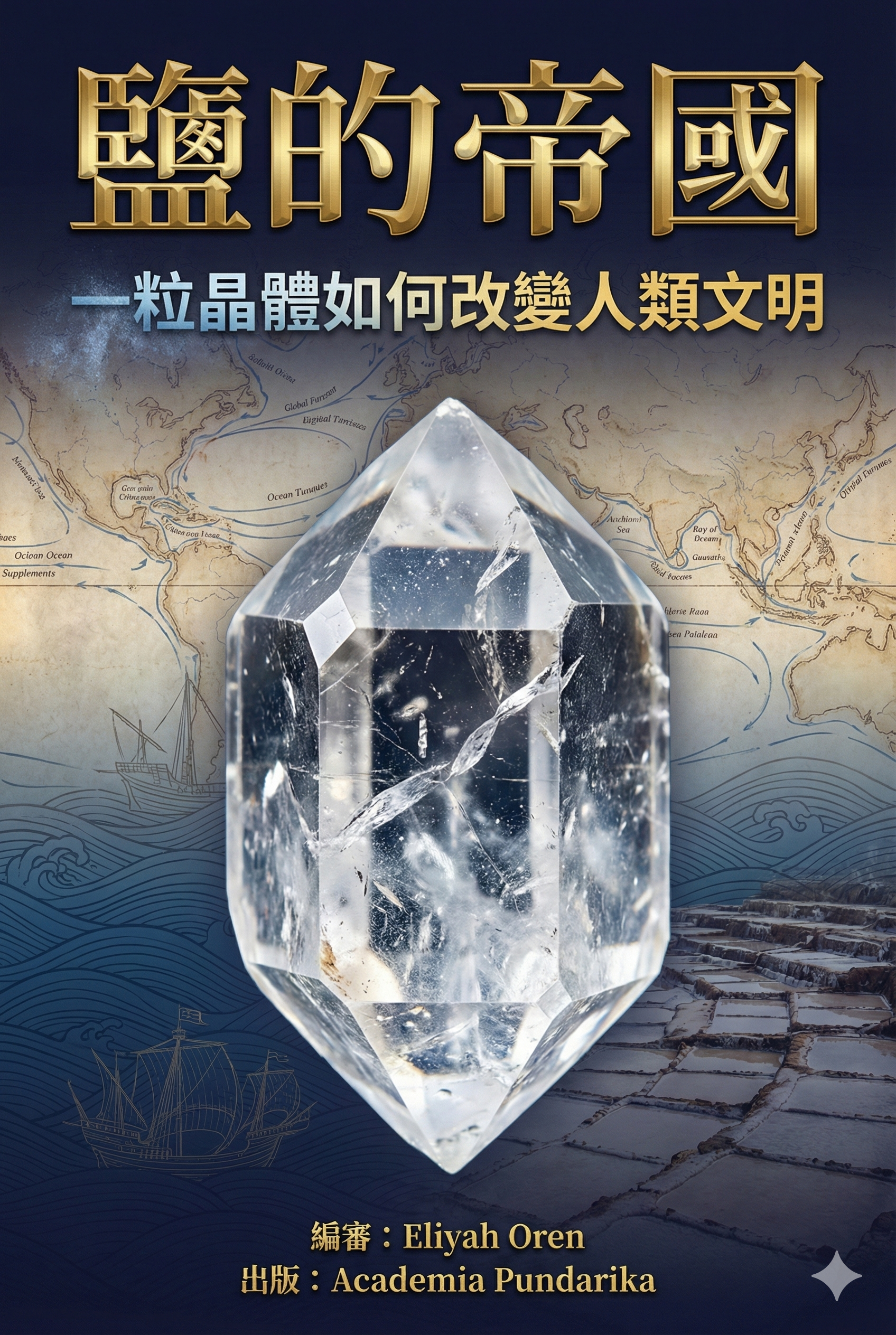 《鹽的帝國：一粒晶體如何改變人類文明—— 揭開隱藏在日常調味料背後的千年文明密碼》 cover