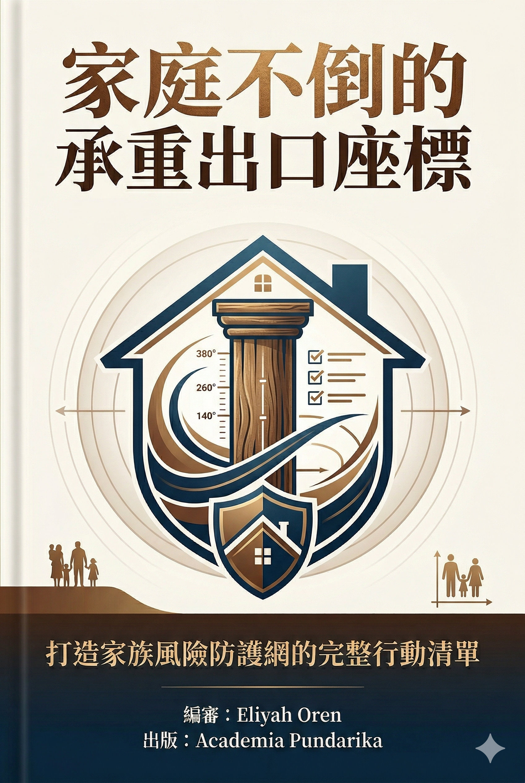 《家庭不倒的承重出口座標：風險緩衝清單-獻給每一位撐著撐著，就忘了自己也需要被接住的人》 cover