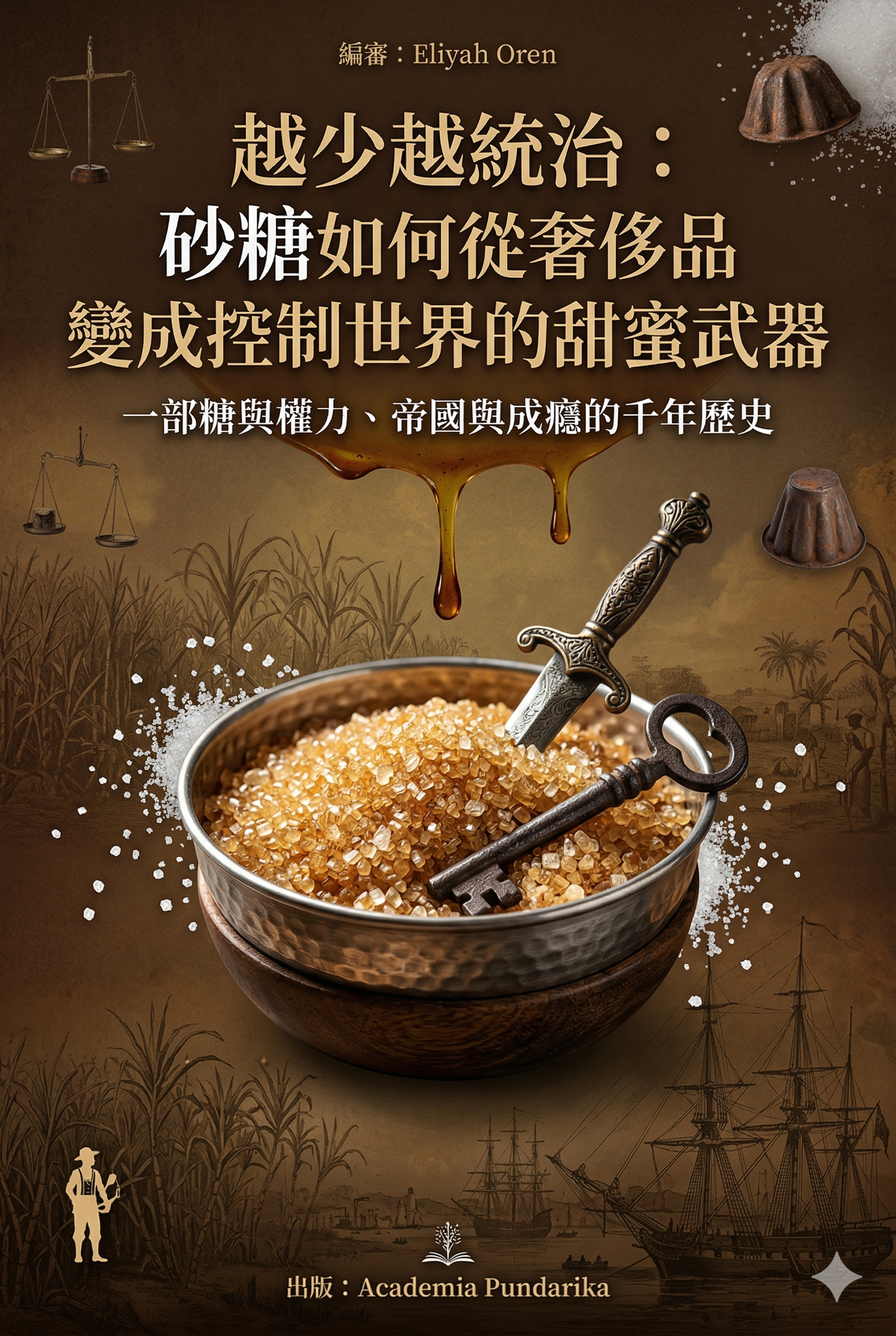 《越少越統治：砂糖如何從奢侈品變成控制世界的甜蜜武器》 cover