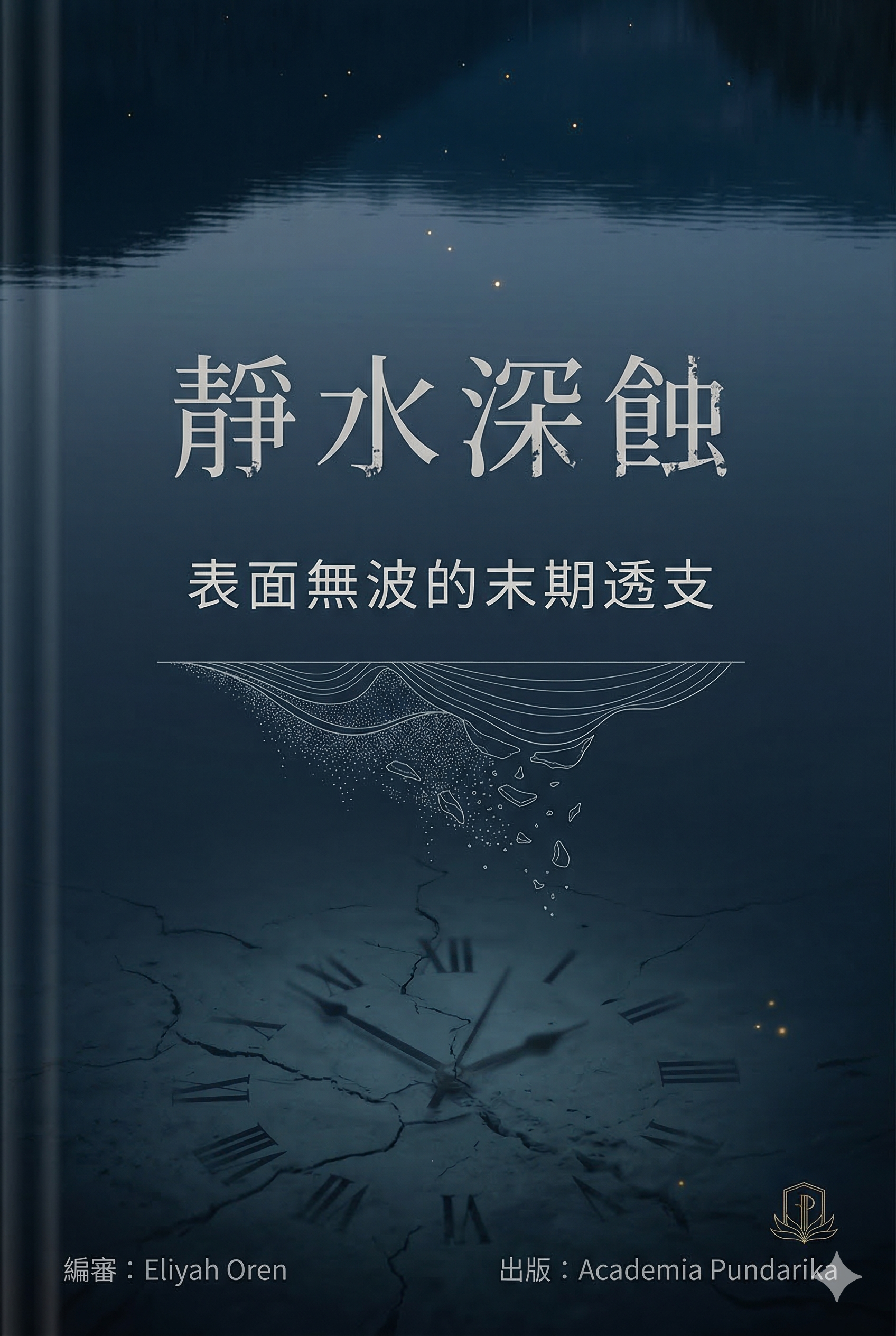 《靜水深蝕：表面無波的末期透支——寫給那些「撐得住」卻已經不行的你》 cover