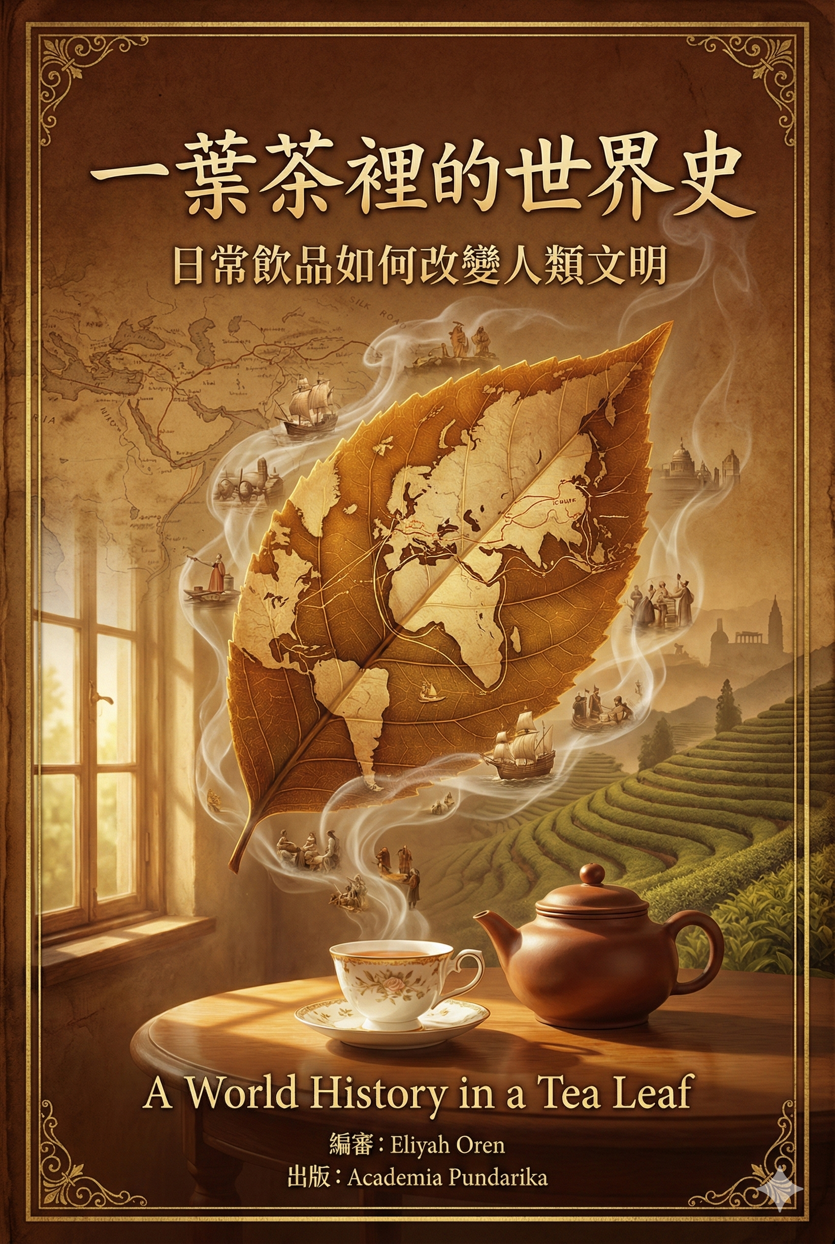 《一葉茶裡的世界史：日常飲品如何改變人類文明【全彩圖解版】》 cover
