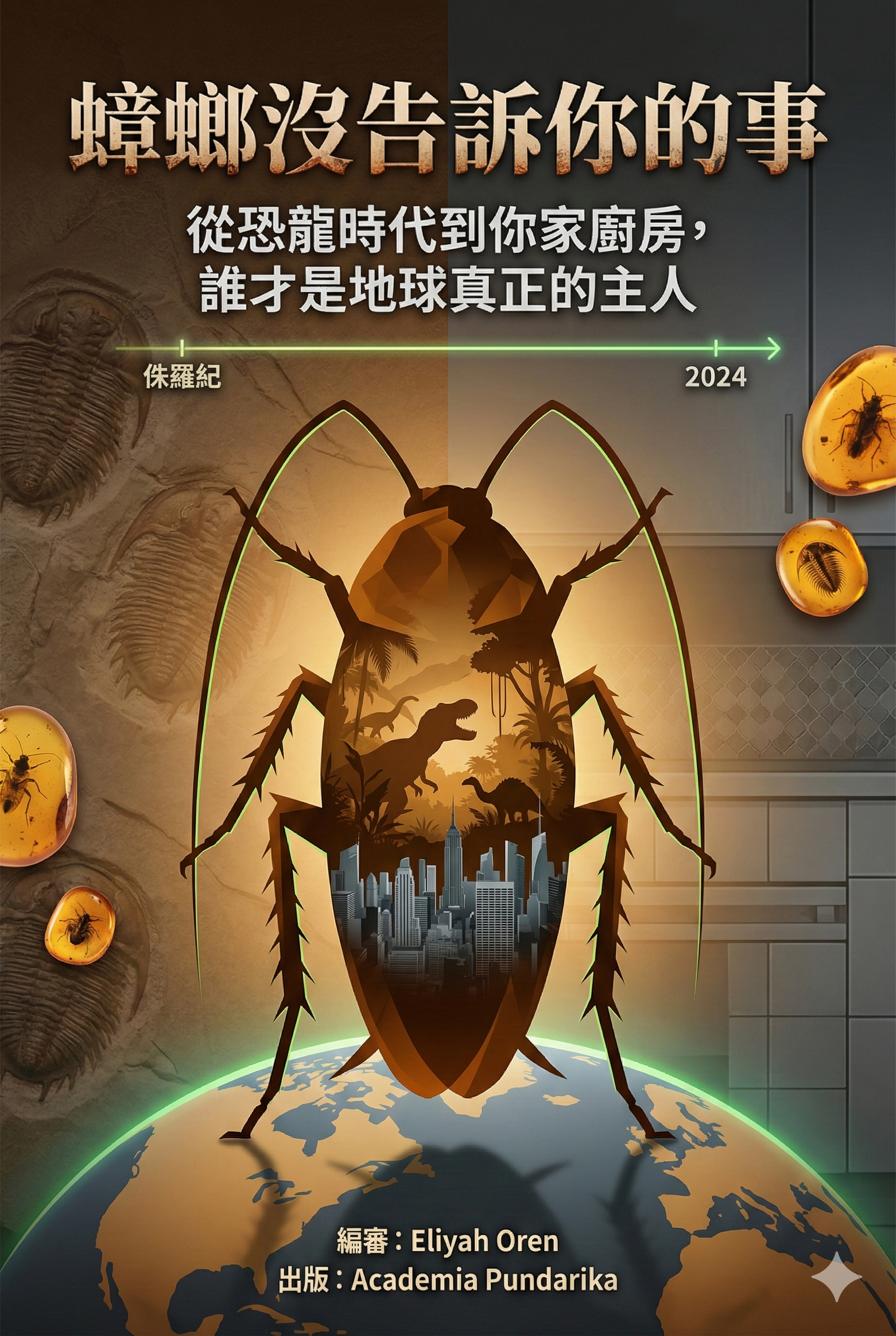 《蟑螂沒告訴你的事：從恐龍時代到你家廚房，誰才是地球真正的主人（micro_history科普經典）》 cover